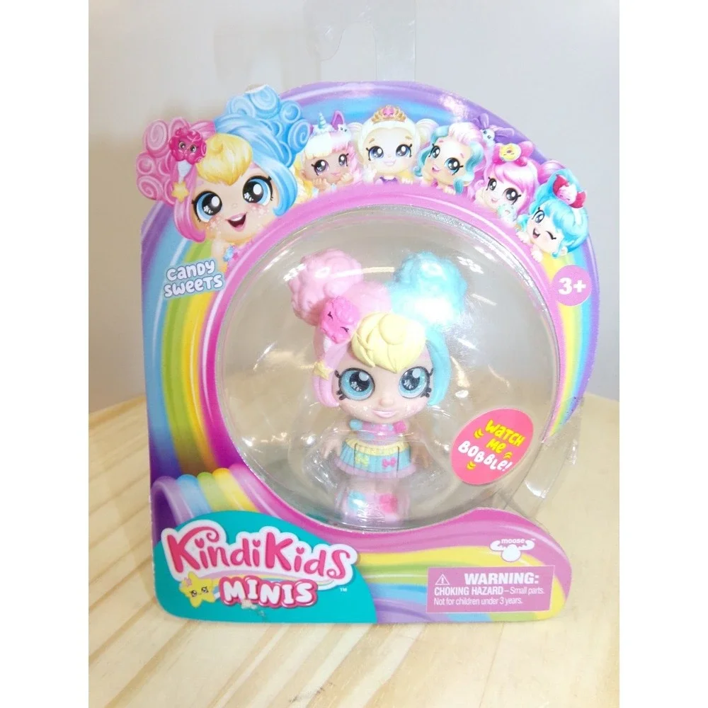Kindi Kids Minis Bobble Head Dolls Candy Sweets Pearlina Marsha Mellow‎ - 4